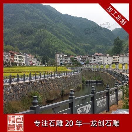 惠安雕刻河道石欄桿廠家